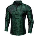 GentCrest Green Paisley Shirt - Image 1