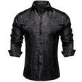 GentCrest Black Paisley Shirt - Image 1