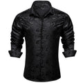 GentCrest Black Paisley Shirt - Image 1