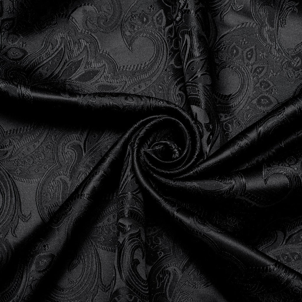 GentCrest Black Paisley Shirt - Image 4