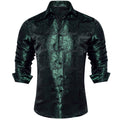 GentCrest Black Paisley Shirt - Image 1