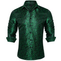 GentCrest Green Paisley Shirt - Image 1