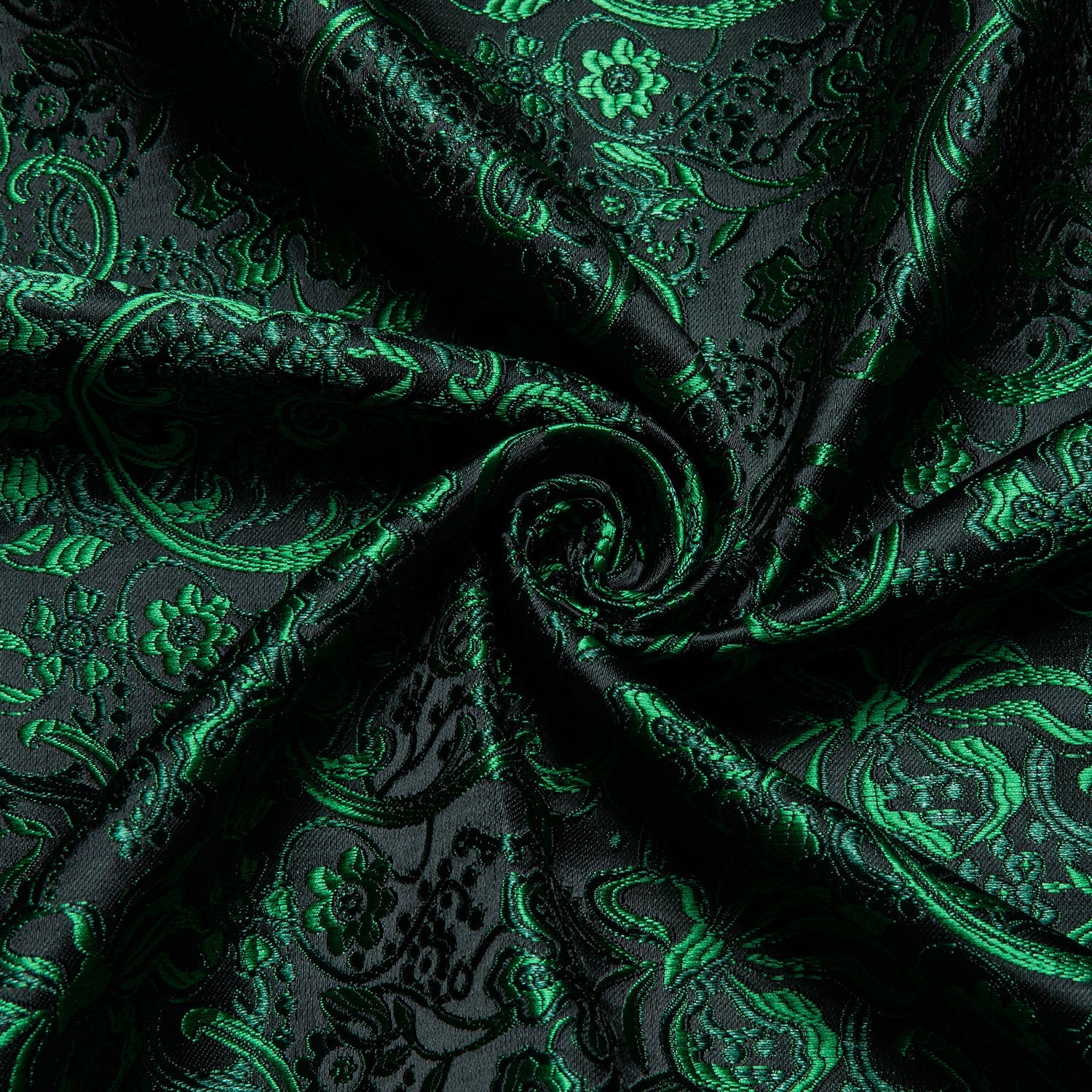 GentCrest Green Paisley Shirt - Image 4