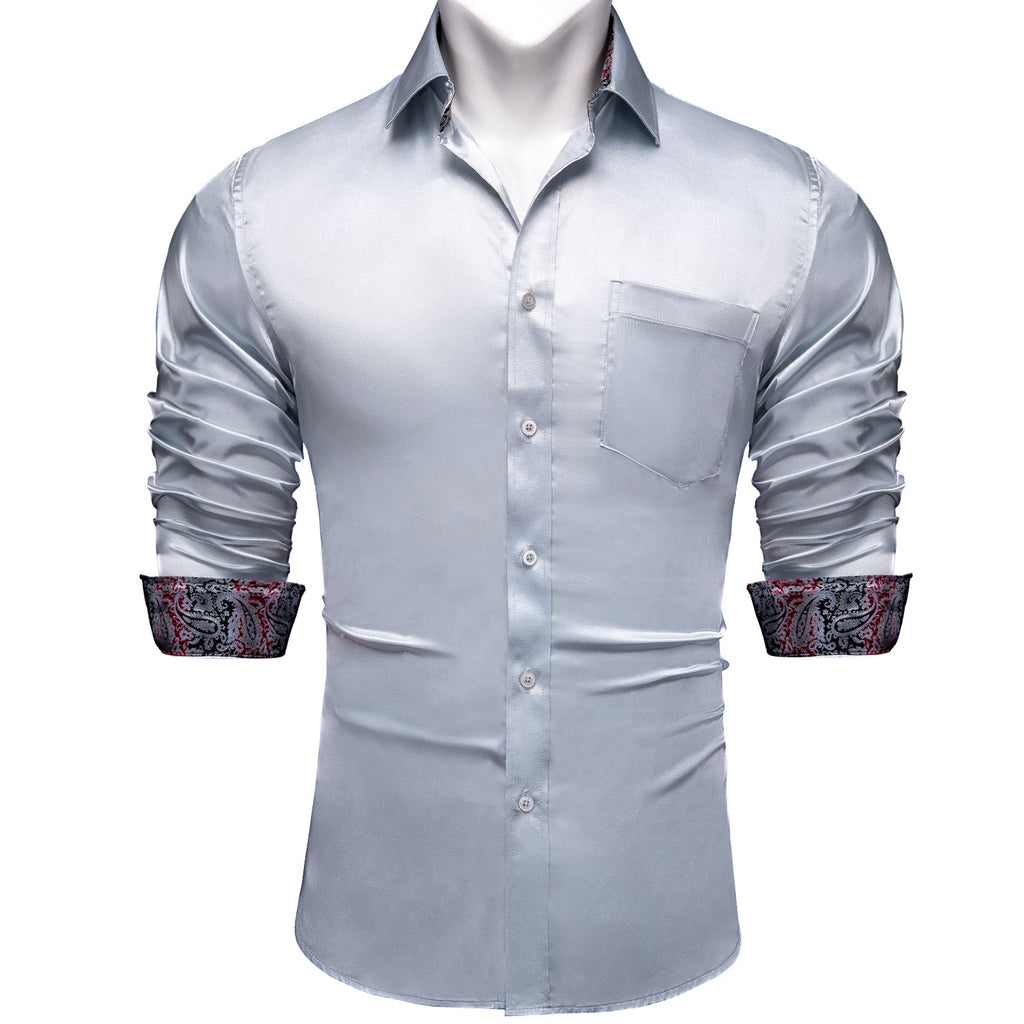 GentCrest Black Paisley Shirt - Image 1