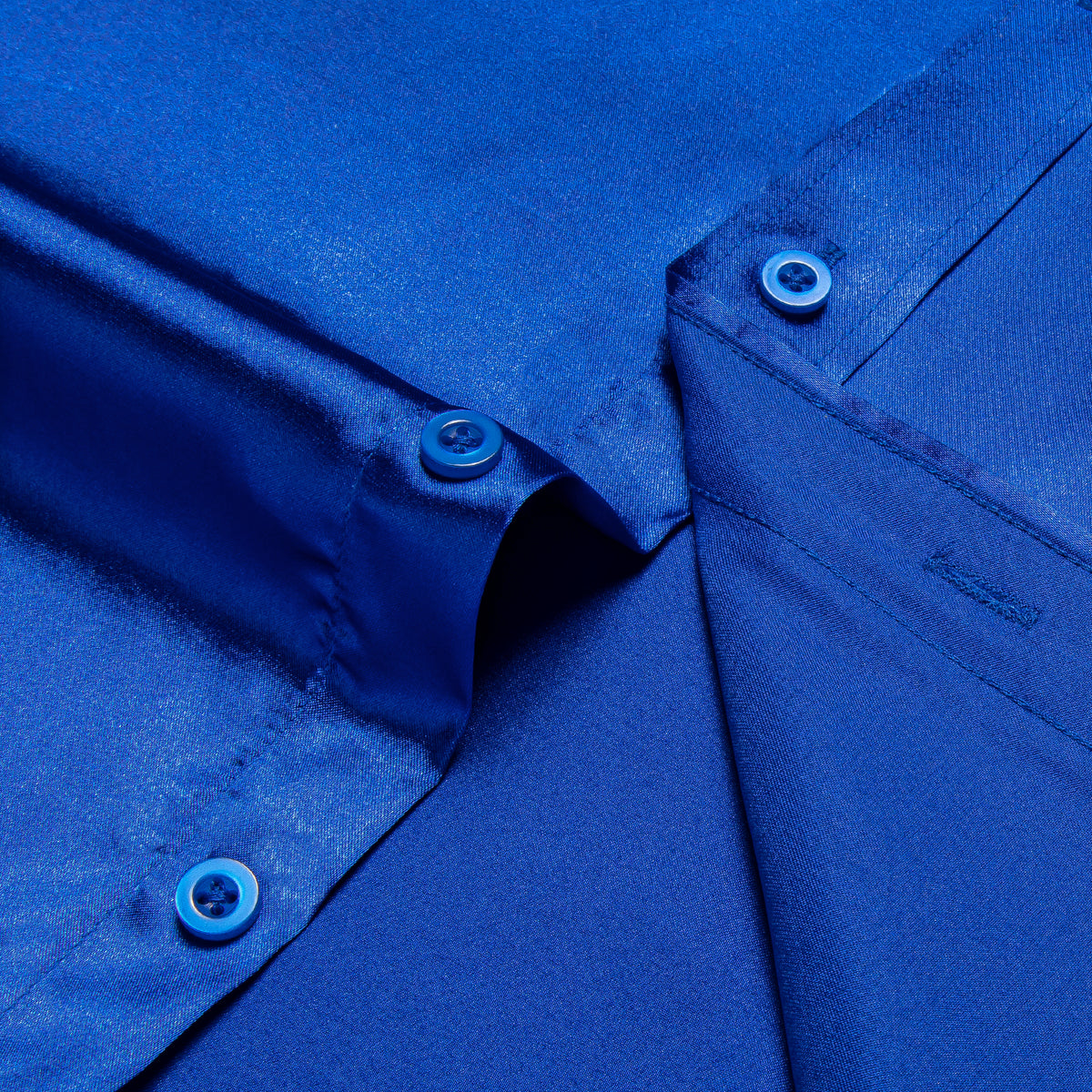 GentCrest Blue Paisley Shirt - Image 4