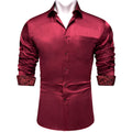 GentCrest Red Paisley Shirt - Image 1