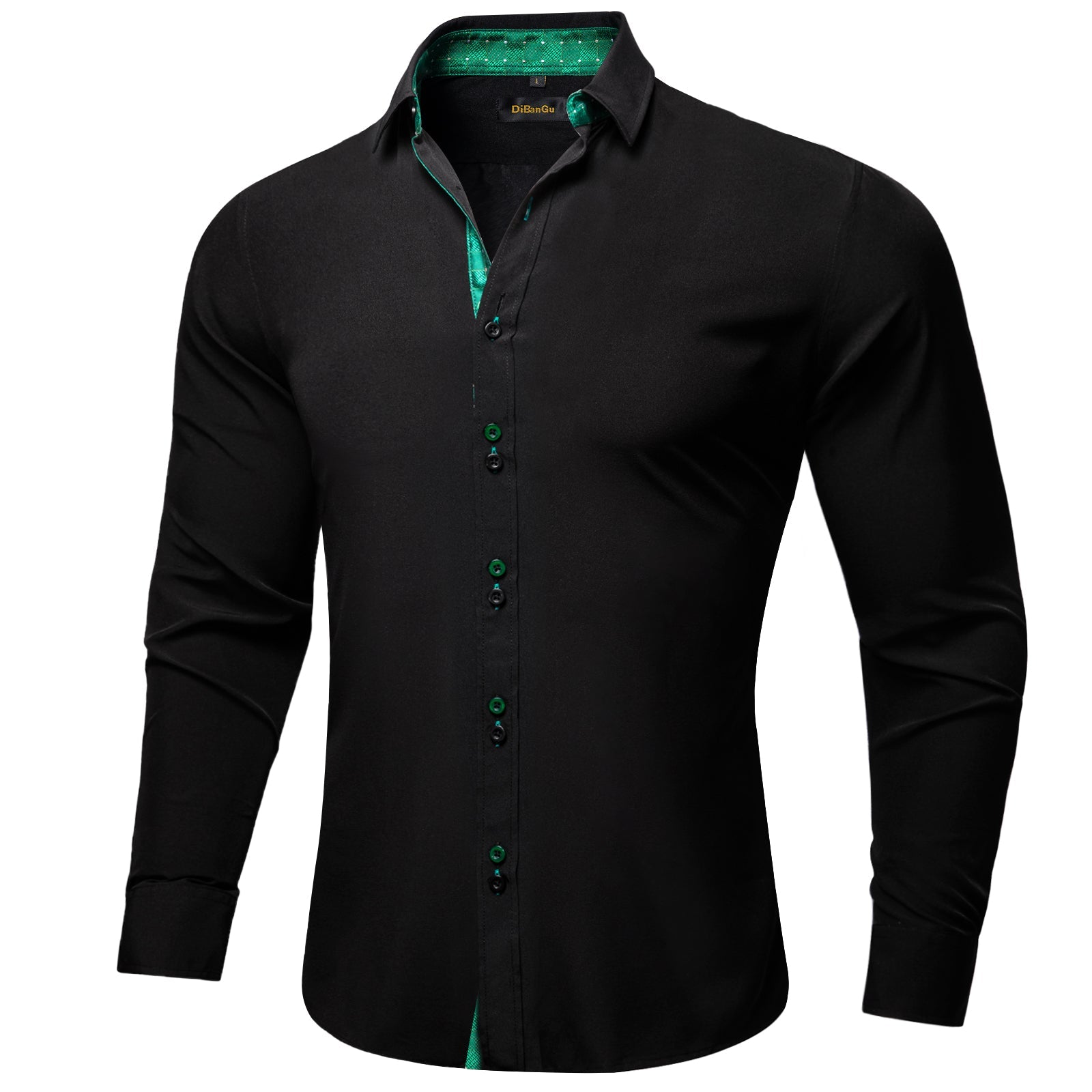 GentCrest Black Plaid Shirt - Image 1