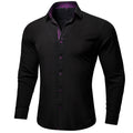 GentCrest Black Paisley Shirt - Image 1