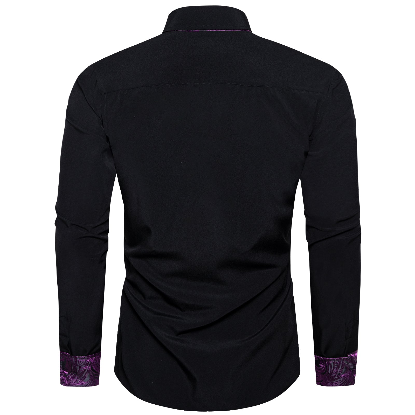 GentCrest Black Paisley Shirt - Image 2
