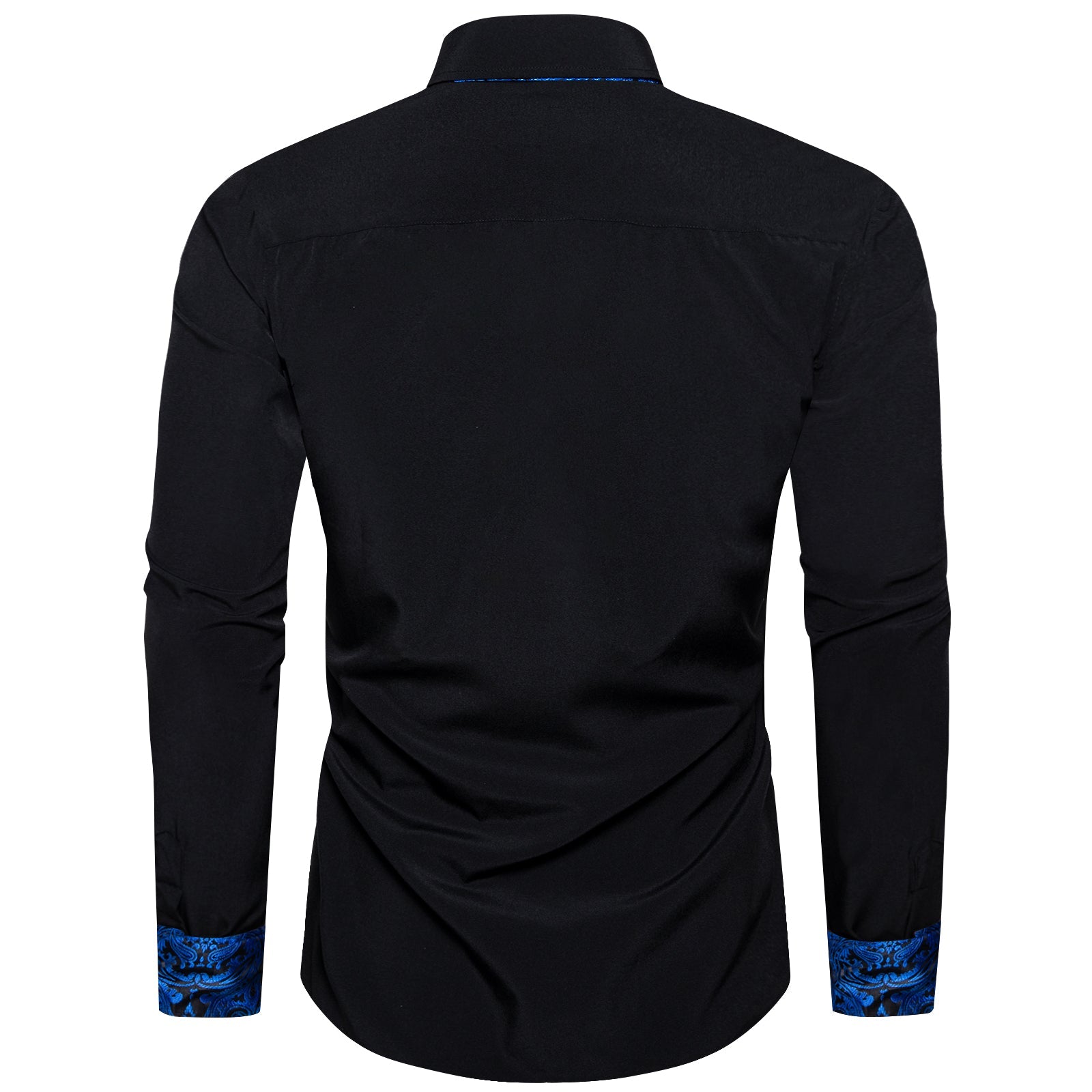 GentCrest Black Paisley Shirt - Image 2