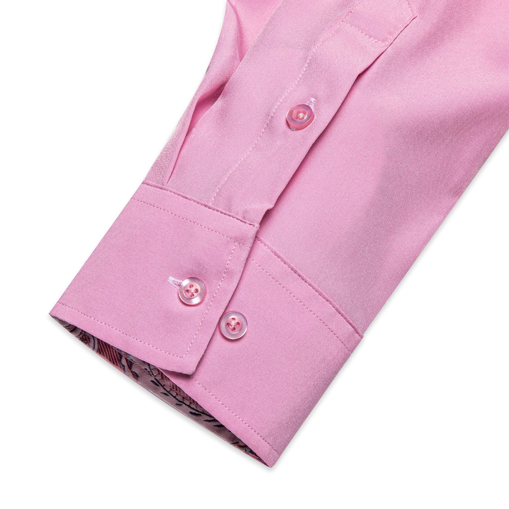 GentCrest Pink Paisley Shirt - Image 6