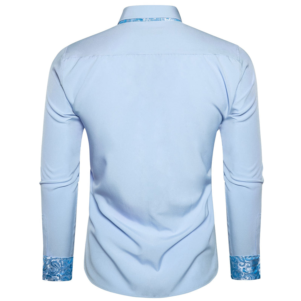 GentCrest Blue Paisley Shirt - Image 2