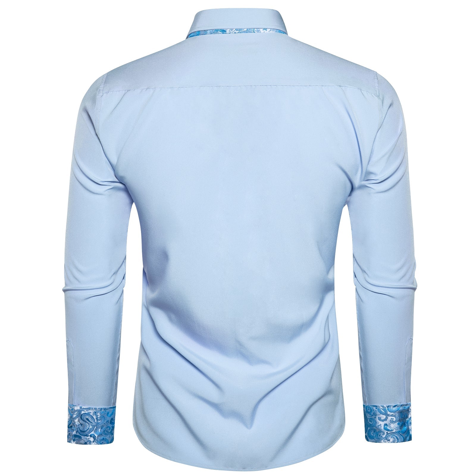 GentCrest Blue Paisley Shirt - Image 2