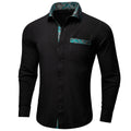 GentCrest Black Paisley Shirt - Image 1