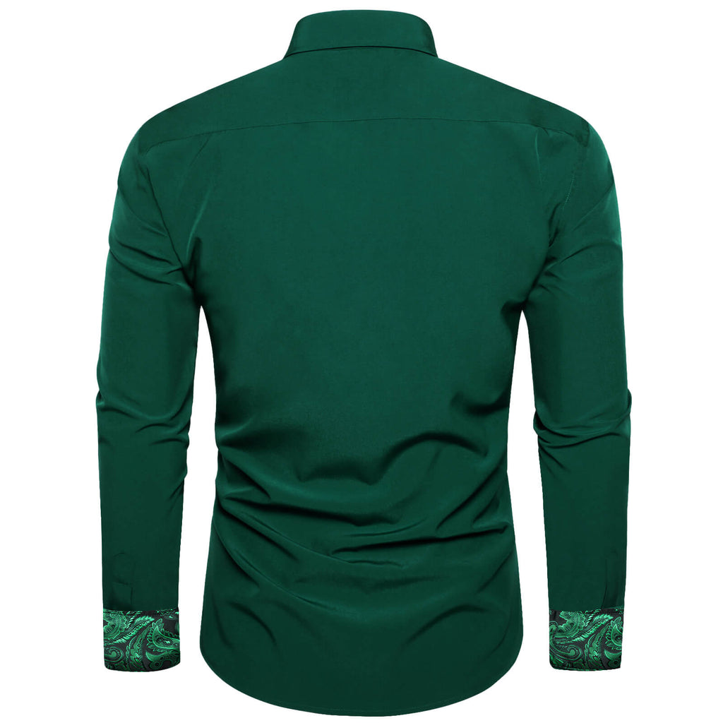 GentCrest Green Solid Shirt - Image 3