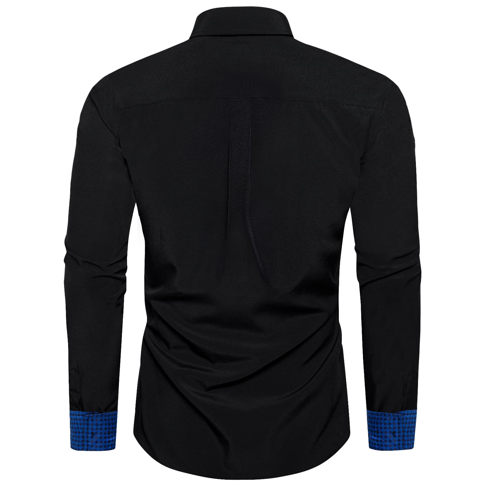 GentCrest Black Solid Shirt - Image 4