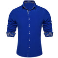 GentCrest Blue Solid Shirt - Image 1