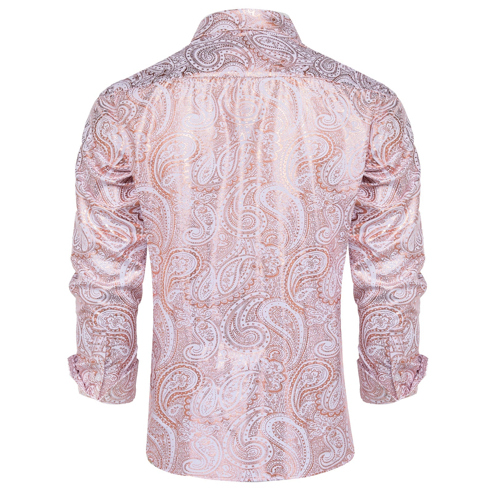 GentCrest Pink Paisley Shirt - Image 2