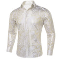GentCrest White Paisley Shirt - Image 1