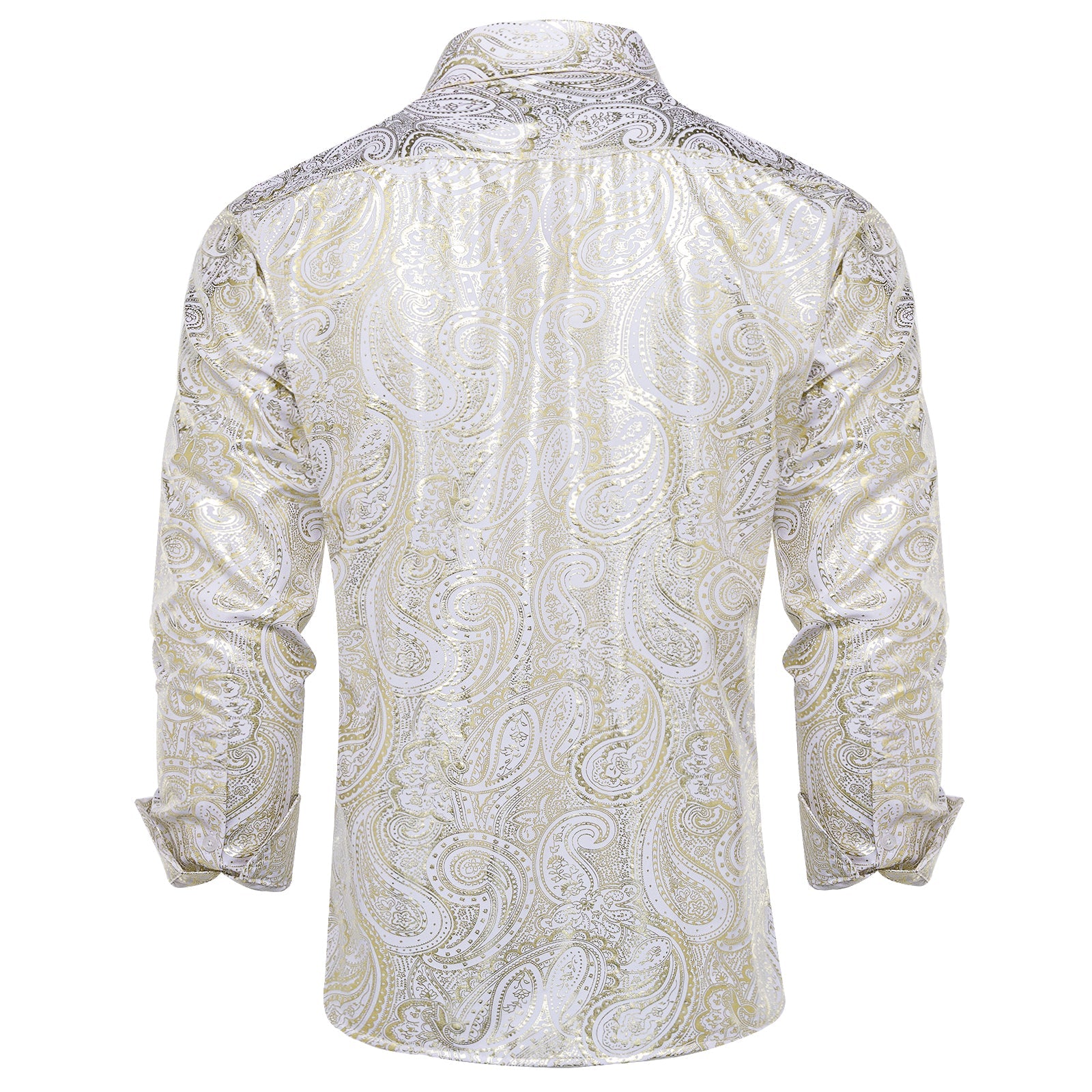 GentCrest White Paisley Shirt - Image 2