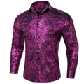 GentCrest Black Paisley Shirt - Image 1
