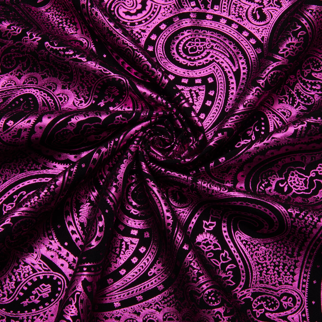 GentCrest Black Paisley Shirt - Image 5