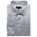 GentCrest Grey Solid Shirt - Image 1