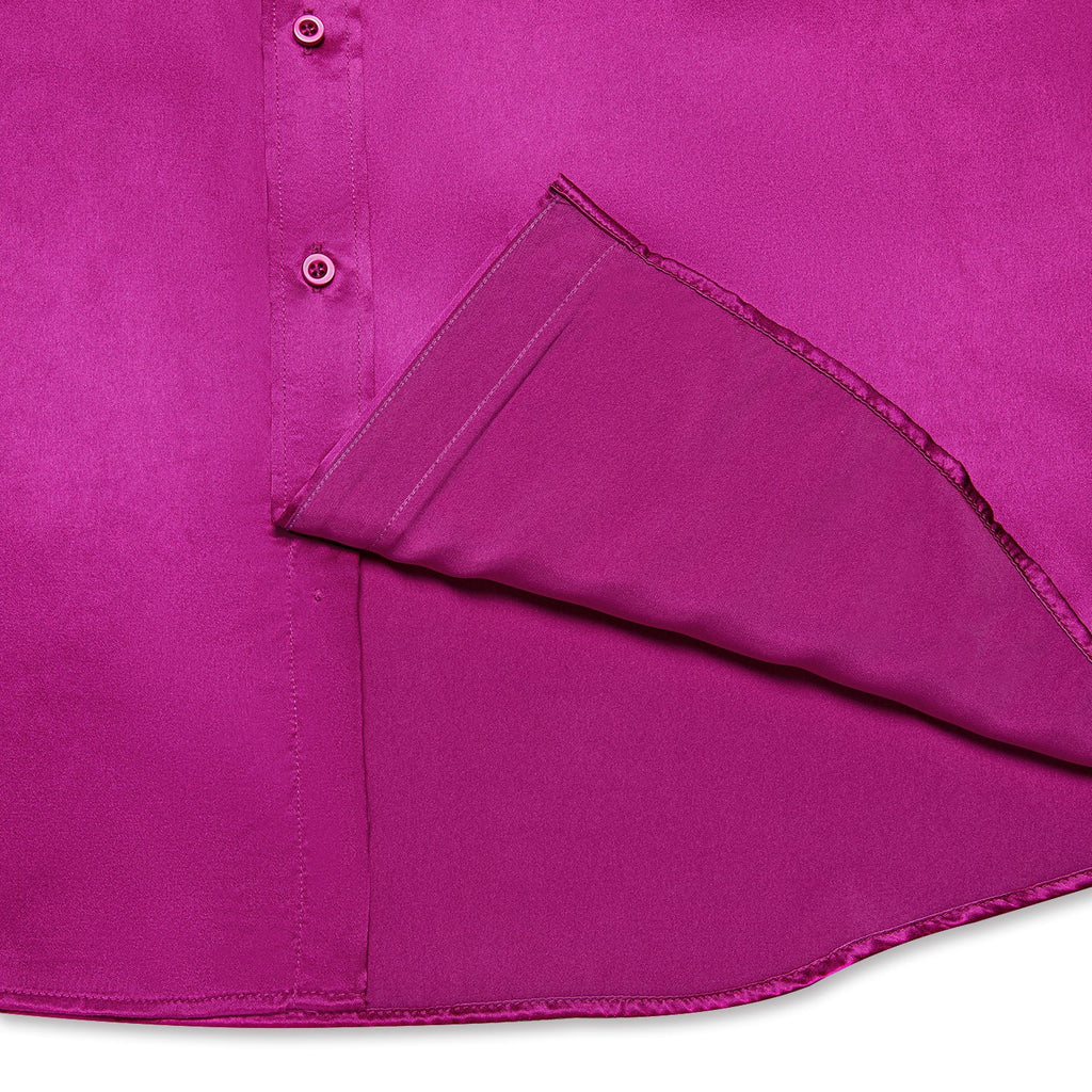 GentCrest Purple Solid Shirt - Image 4