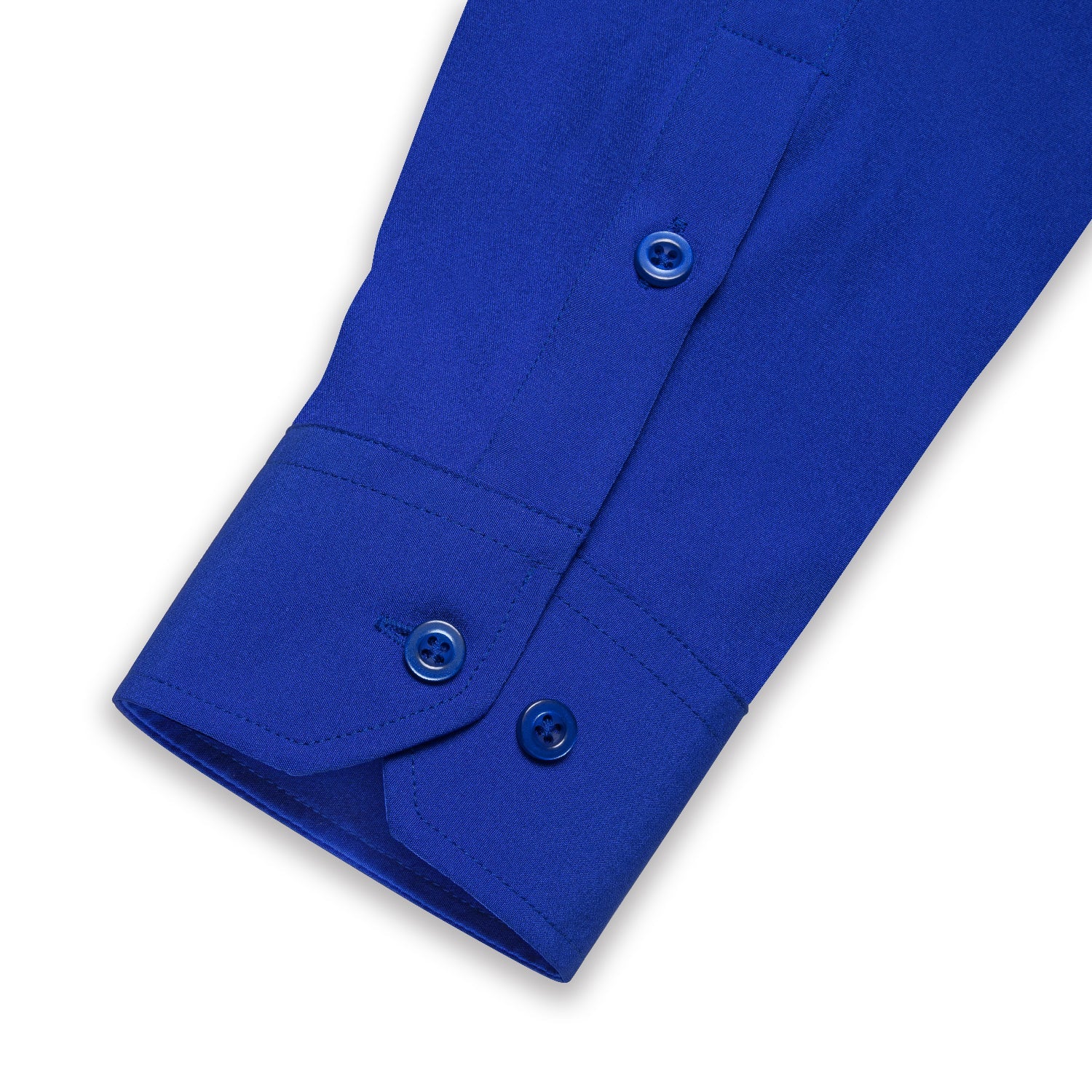 GentCrest Blue Solid Shirt - Image 4