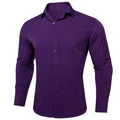 GentCrest Purple Solid Shirt - Image 1