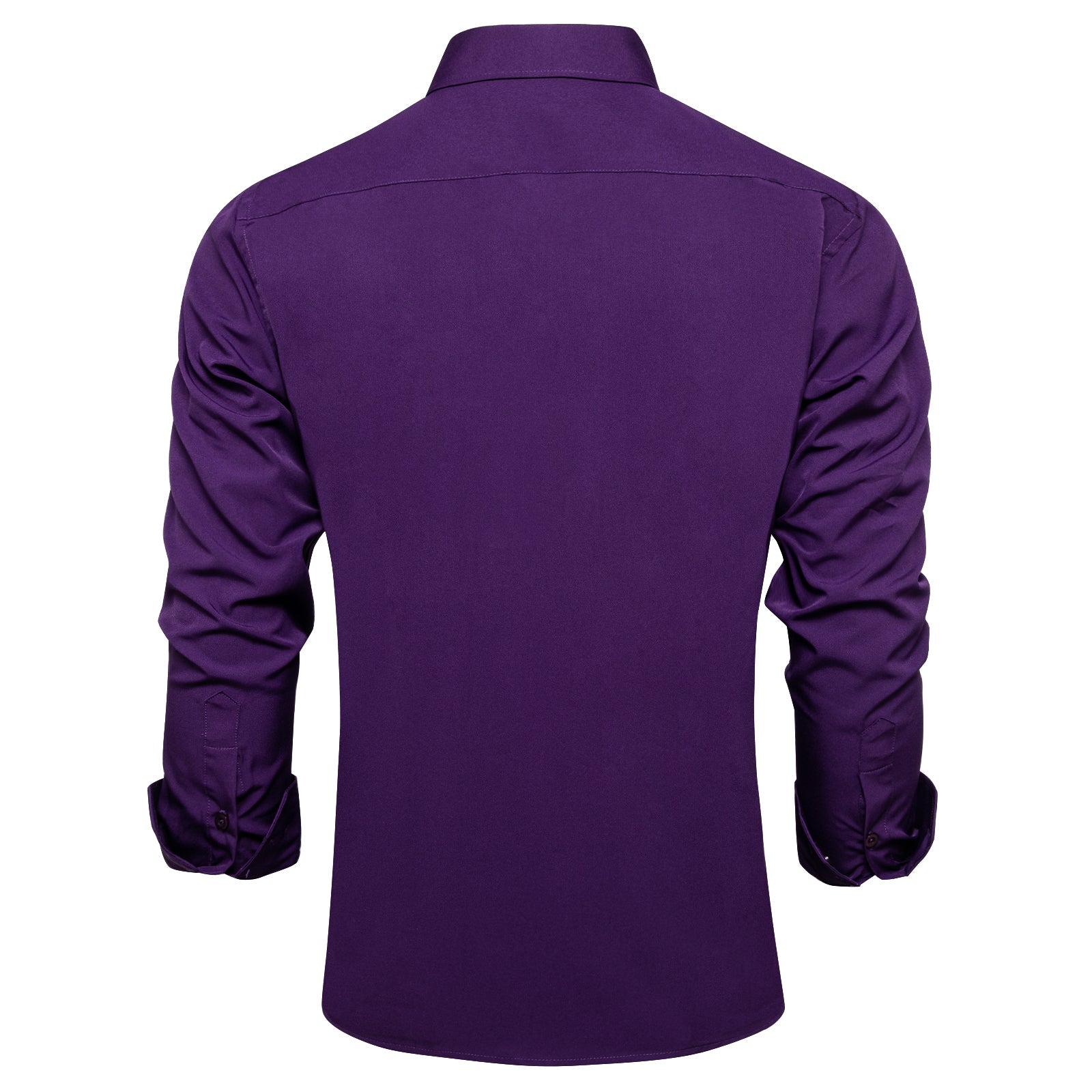 GentCrest Purple Solid Shirt - Image 2