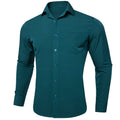GentCrest Blue Solid Shirt - Image 1