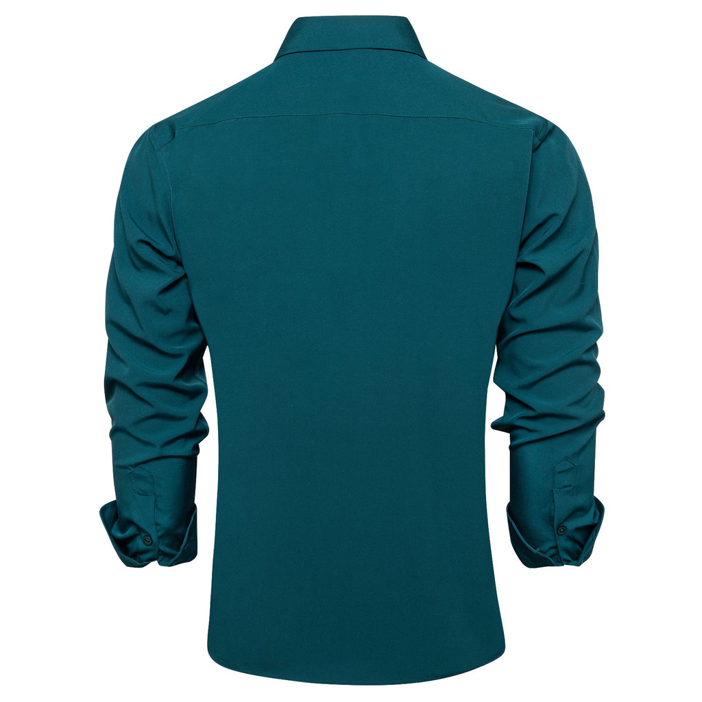 GentCrest Blue Solid Shirt - Image 2