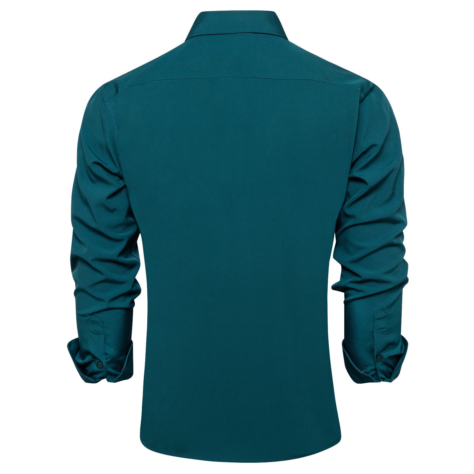 GentCrest Blue Solid Shirt - Image 2