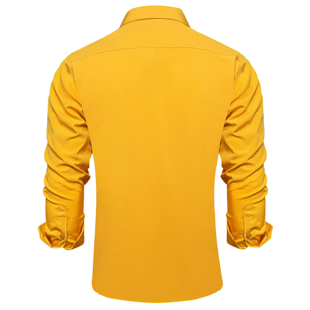 GentCrest Yellow Solid Shirt - Image 6
