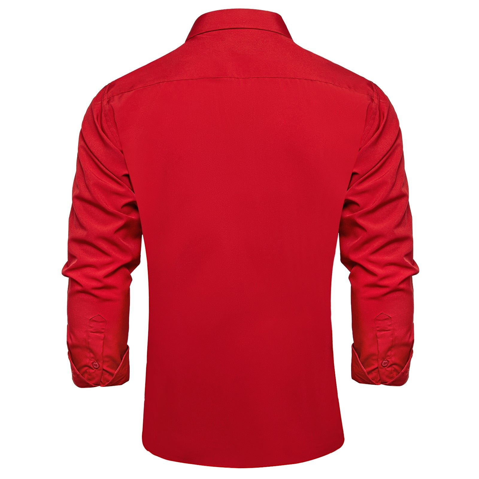 GentCrest Red Solid Shirt - Image 2
