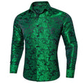 GentCrest Green Paisley Shirt - Image 1