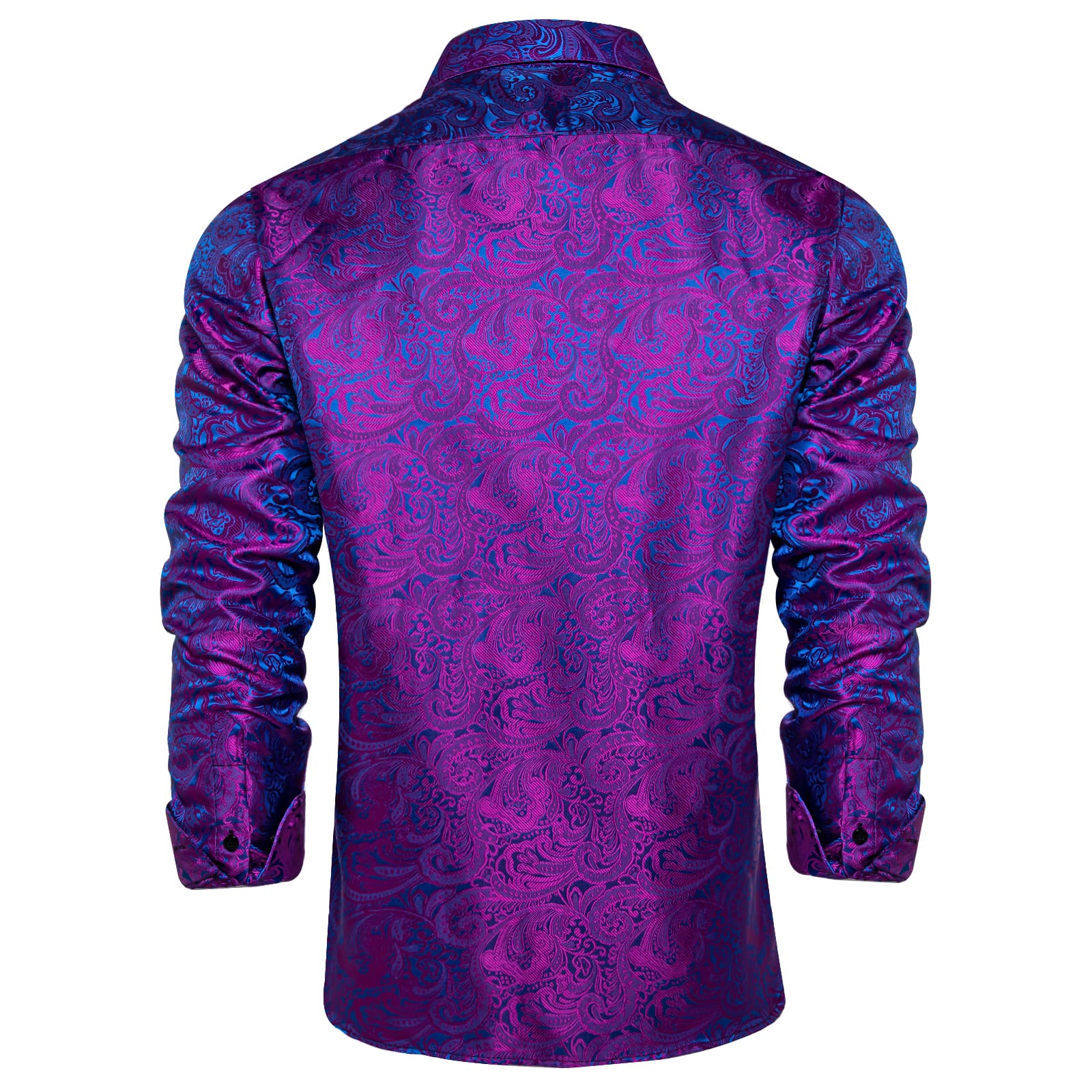 GentCrest Blue Floral Shirt - Image 2
