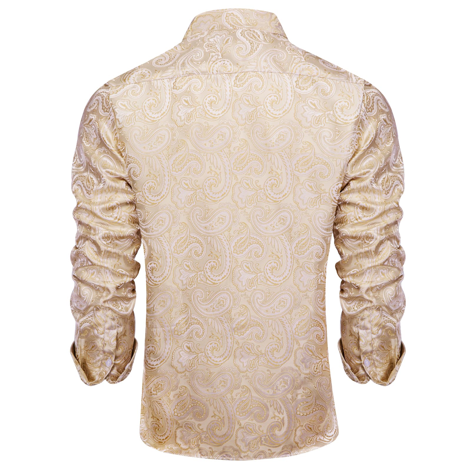 GentCrest Champagne Paisley Shirt - Image 5