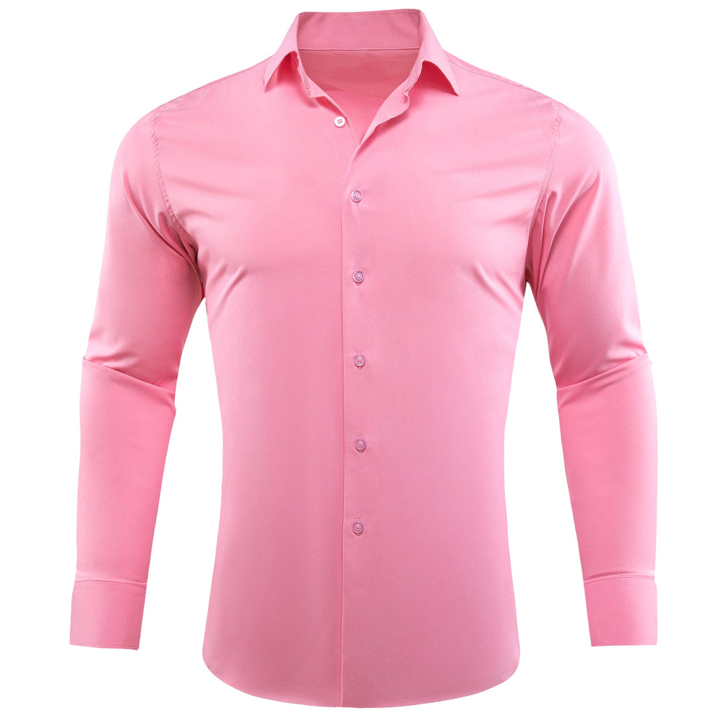GentCrest Pink Solid Shirt - Image 1