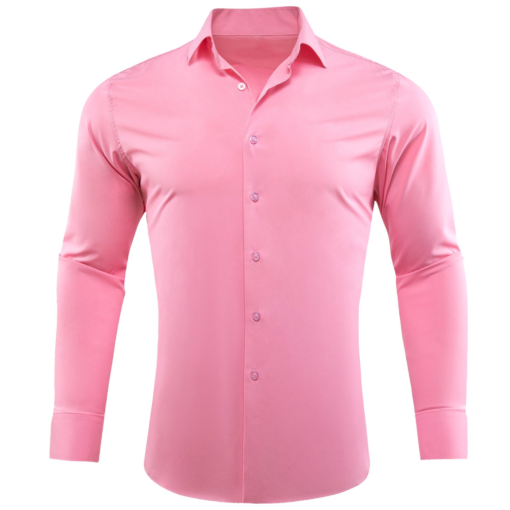 GentCrest Pink Solid Shirt - Image 1
