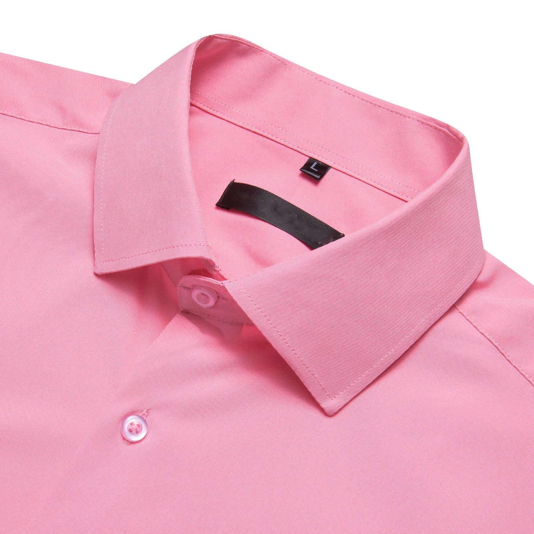 GentCrest Pink Solid Shirt - Image 5