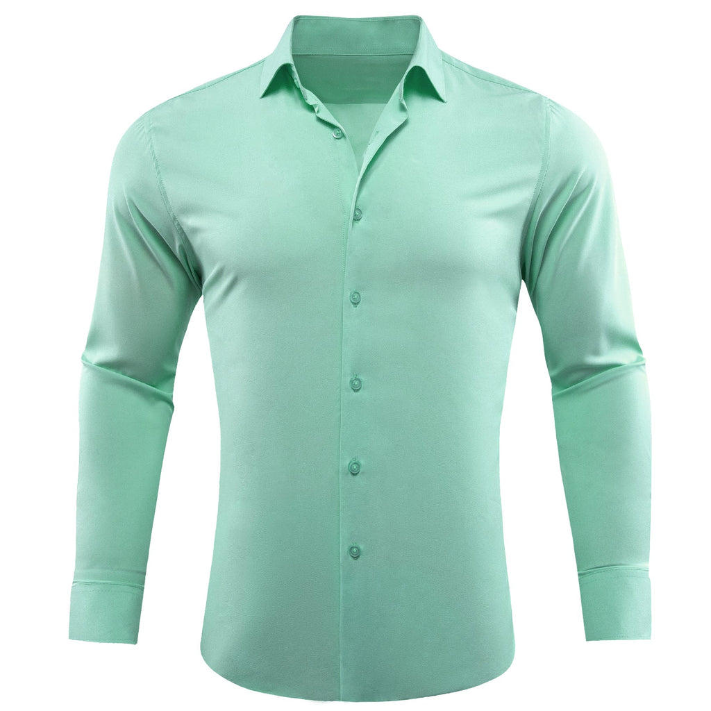 GentCrest Green Solid Shirt - Image 1