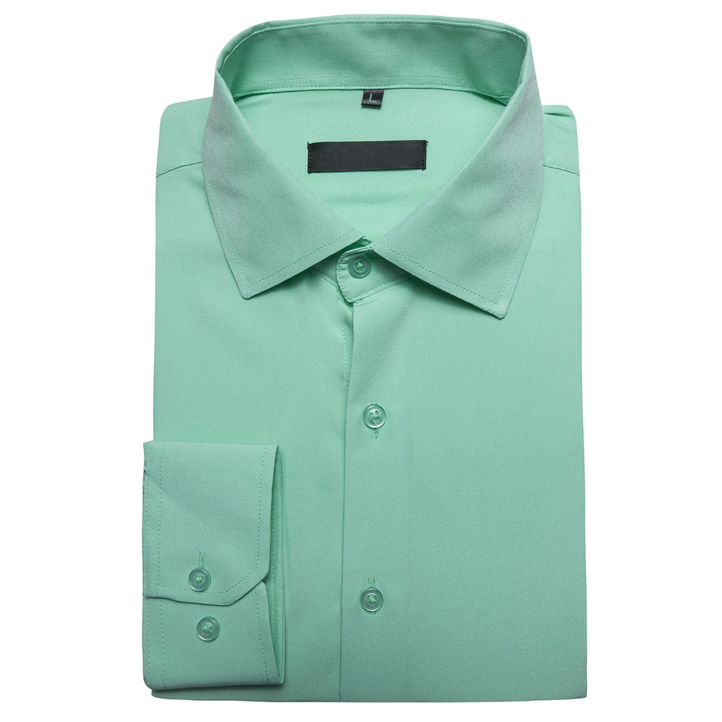 GentCrest Green Solid Shirt - Image 3