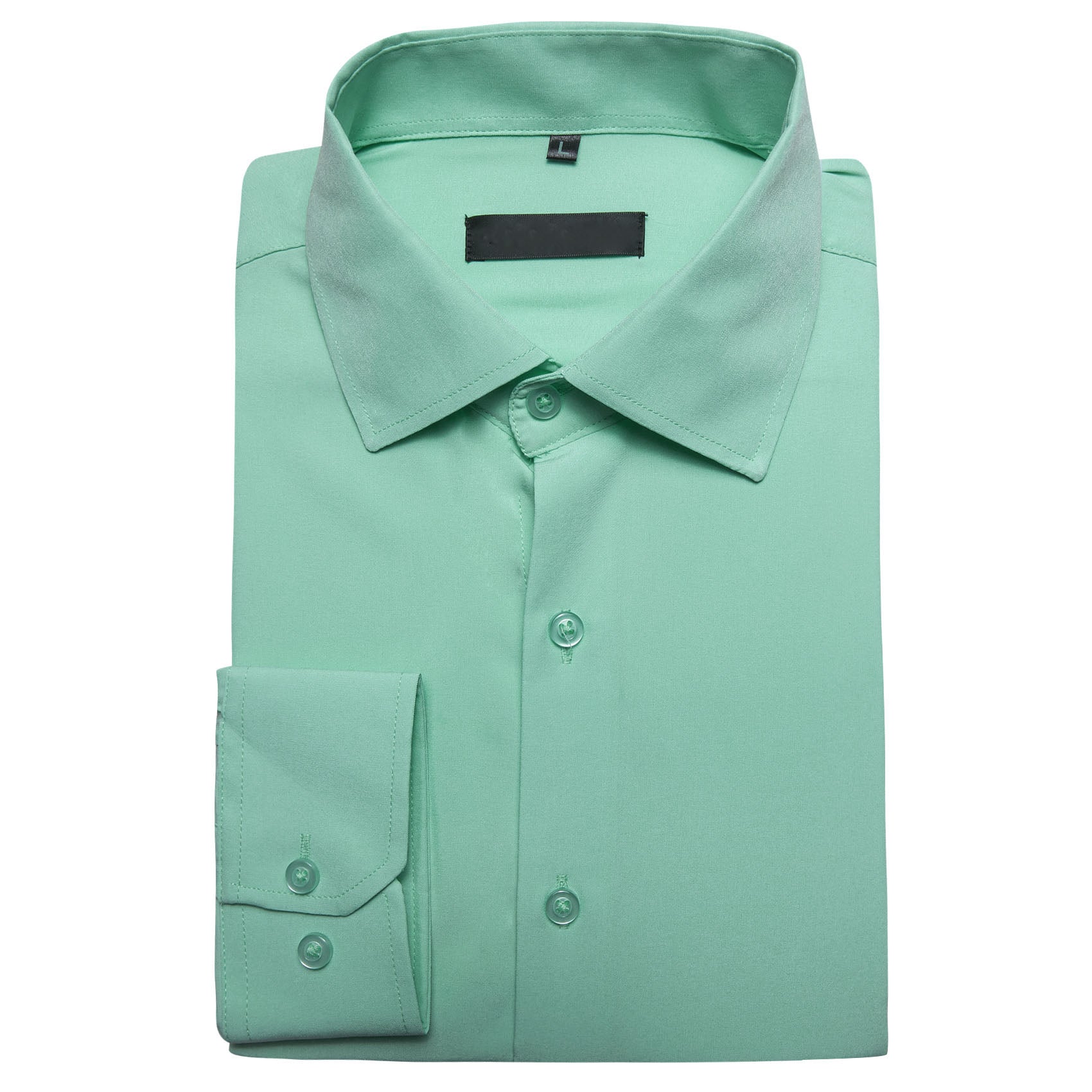 GentCrest Green Solid Shirt - Image 3