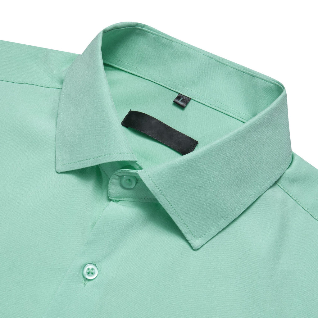 GentCrest Green Solid Shirt - Image 4