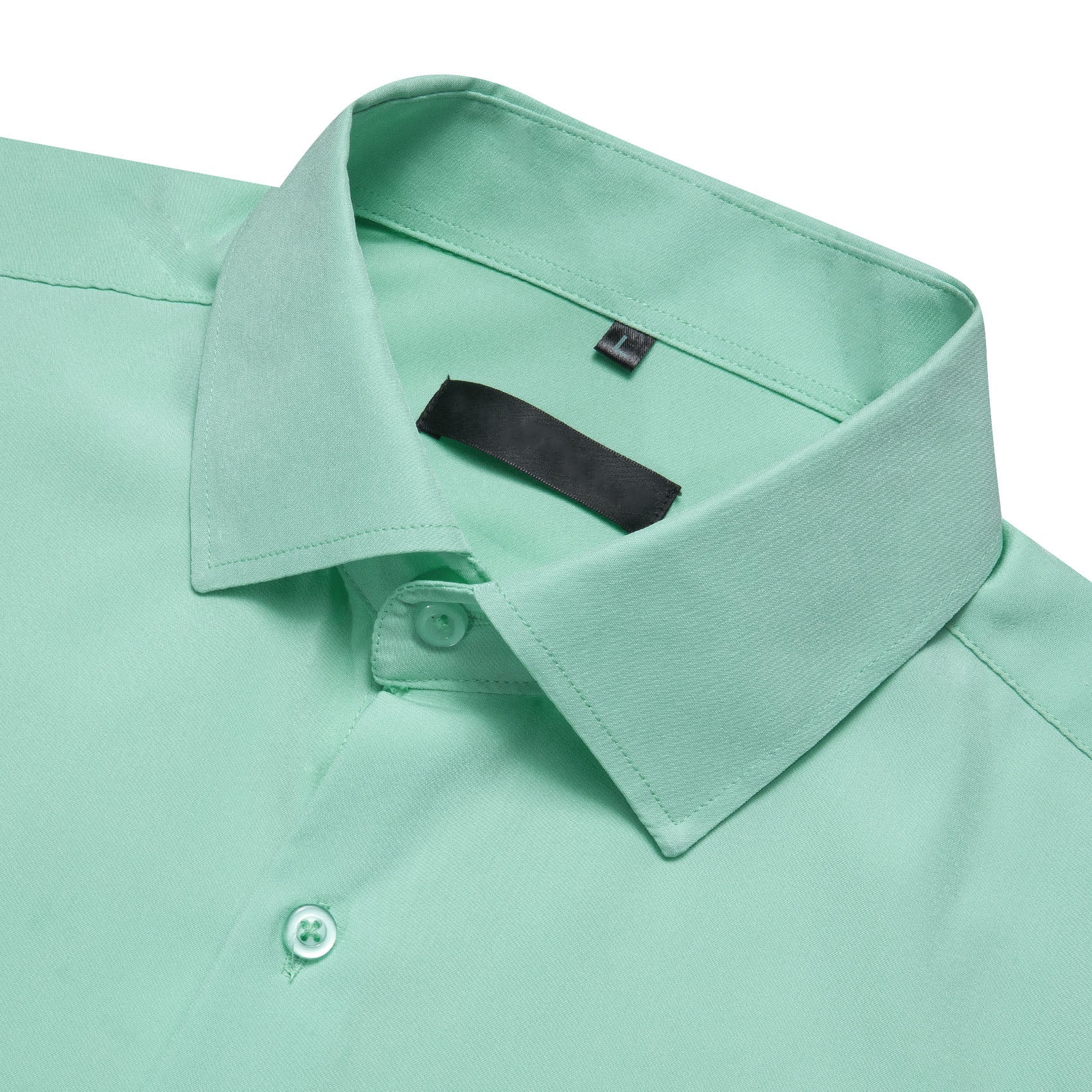 GentCrest Green Solid Shirt - Image 4
