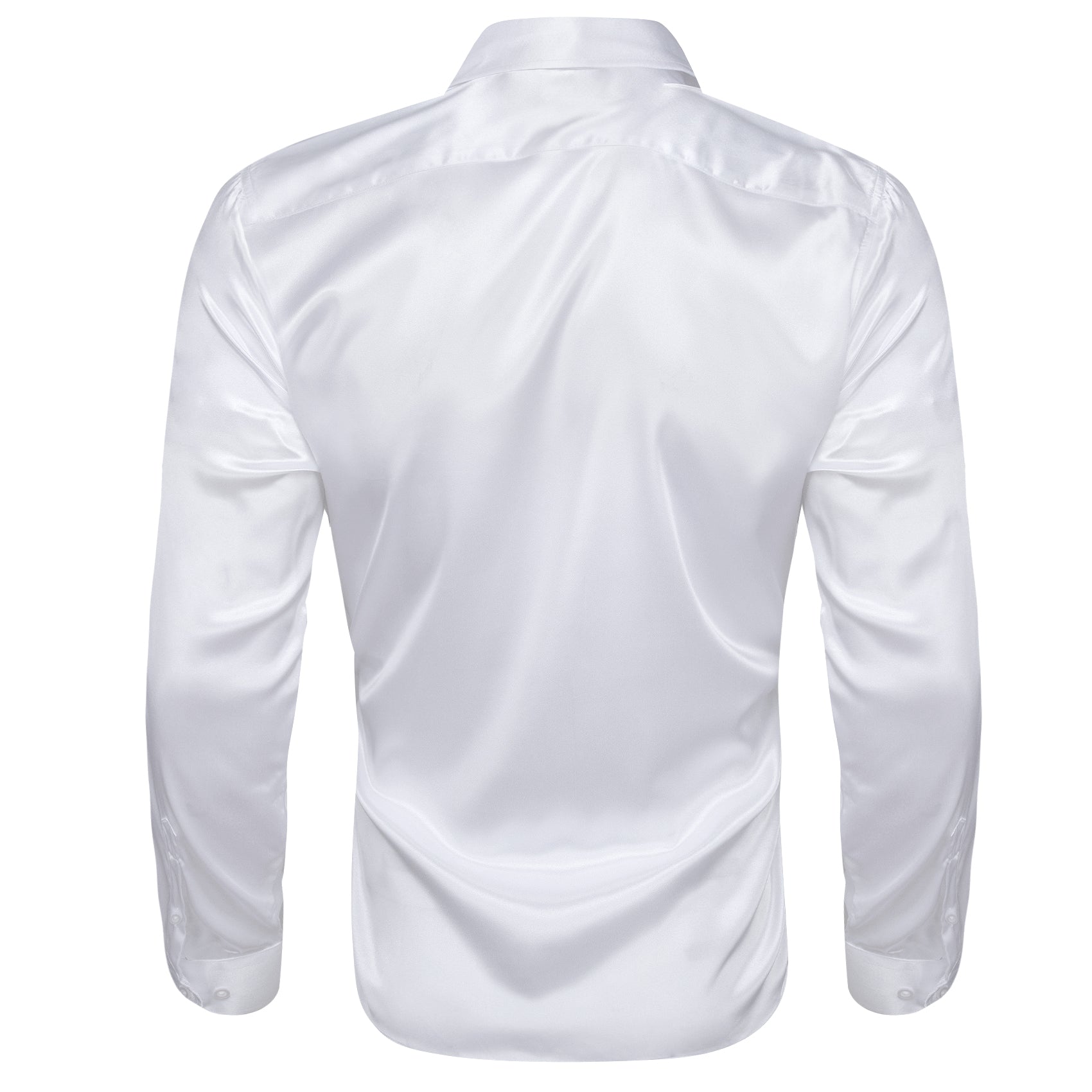 GentCrest White Solid Shirt - Image 3