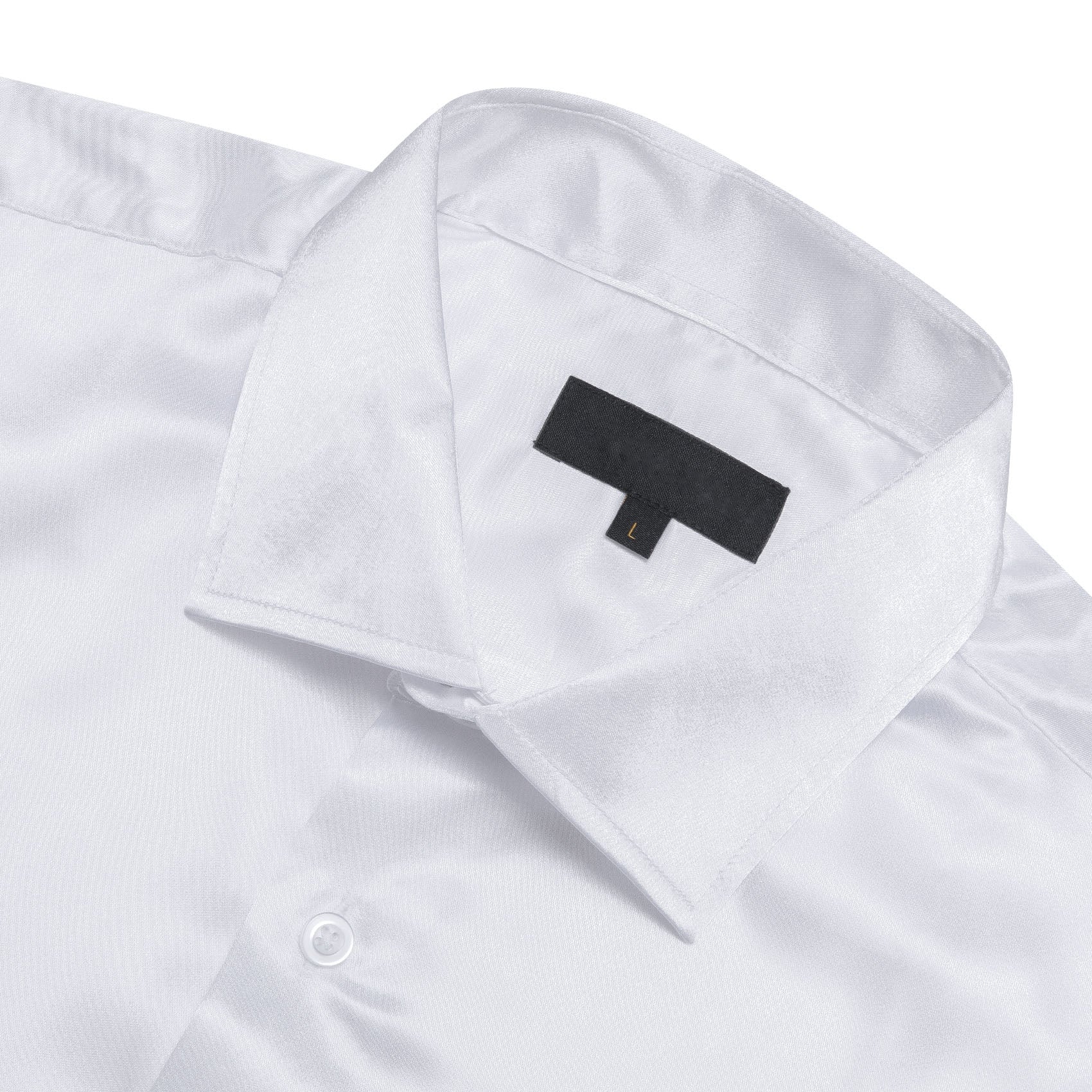 GentCrest White Solid Shirt - Image 5