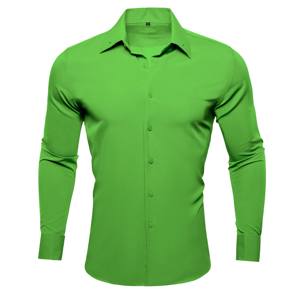 GentCrest Green Solid Shirt - Image 1